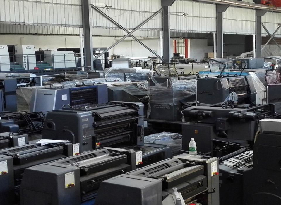 Used printing machine