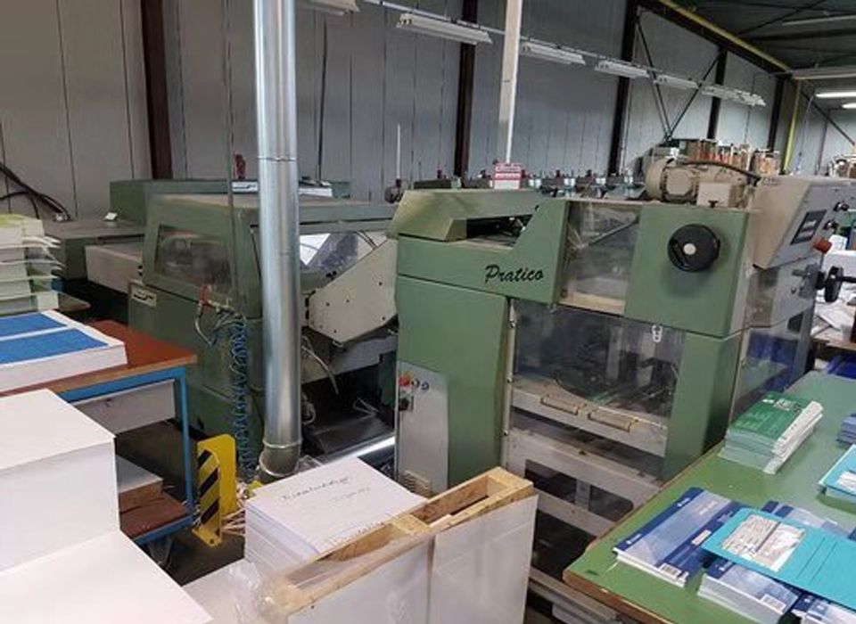 Used post-press equipment